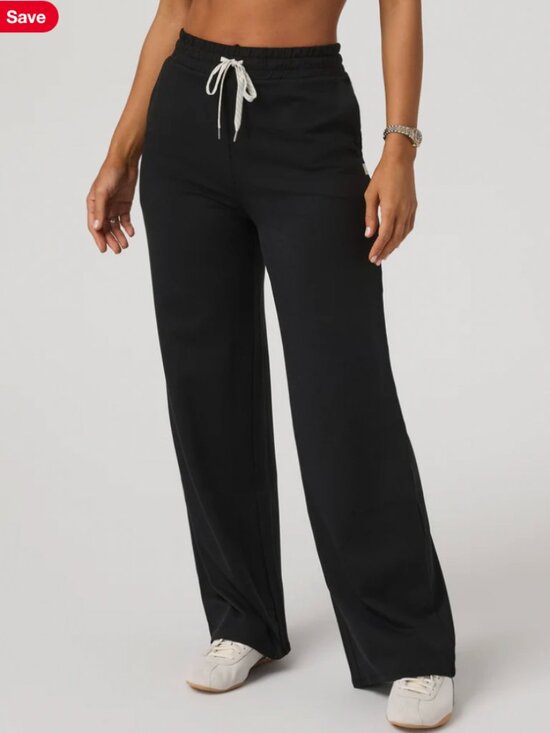 Vuori Pants - Halo Essential Wideleg Pant - XS Black - NWOT